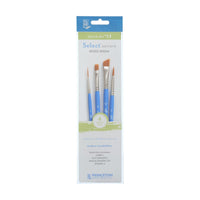 Pensulă universală rotundă mini PRINCETON Select cu păr sintetic – 4 buc