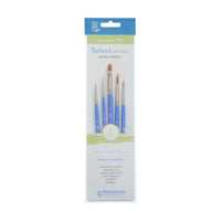 Pensulă universală rotundă mini PRINCETON Select cu păr sintetic – 5 buc