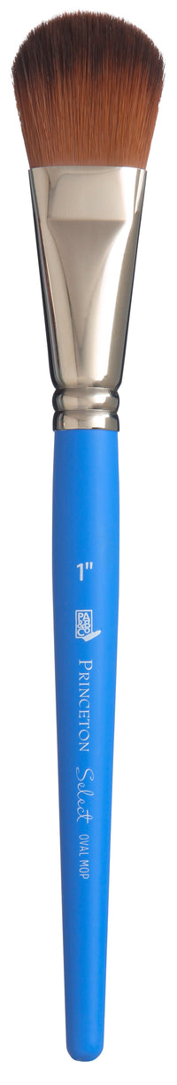 Pensulă universală ovală PRINCETON Select Oval Mop cu mâner scurt