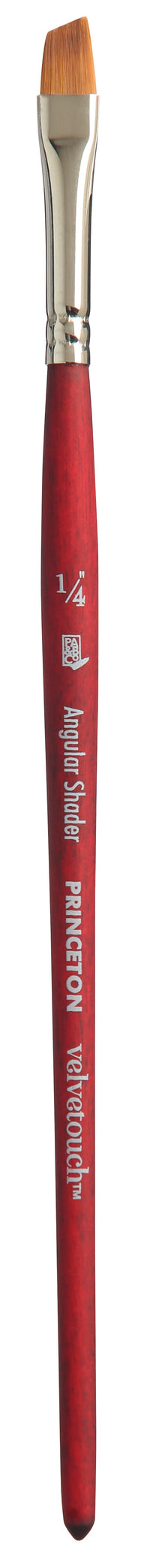 Pensulă unghiulară universală PRINCETON Velvetouch cu mâner scurt