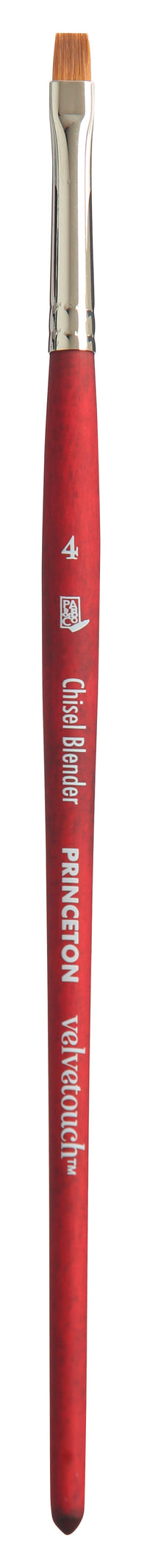 Pensulă universală PRINCETON Velvetouch Chisel Blender cu mâner scurt – 4