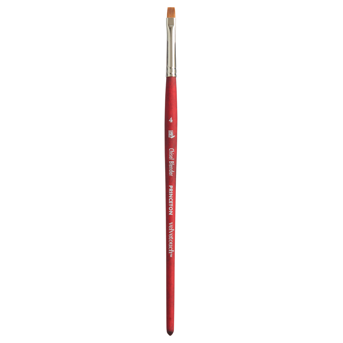 Pensulă universală PRINCETON Velvetouch Chisel Blender cu mâner scurt – 4