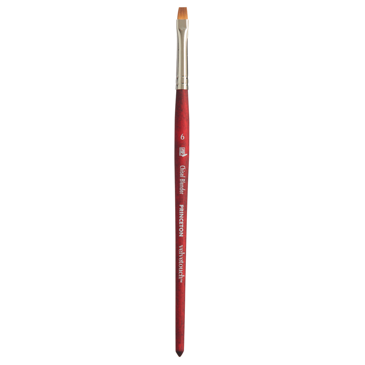 Pensulă universală PRINCETON Velvetouch Chisel Blender cu mâner scurt – 6