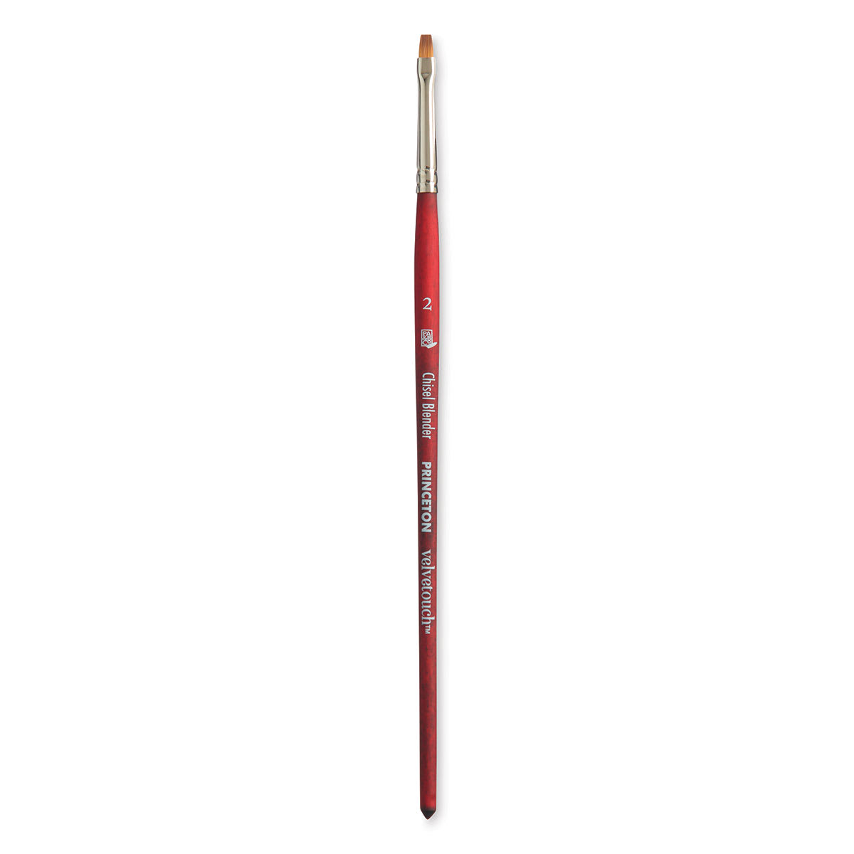 Pensulă universală PRINCETON Velvetouch Chisel Blender cu mâner scurt