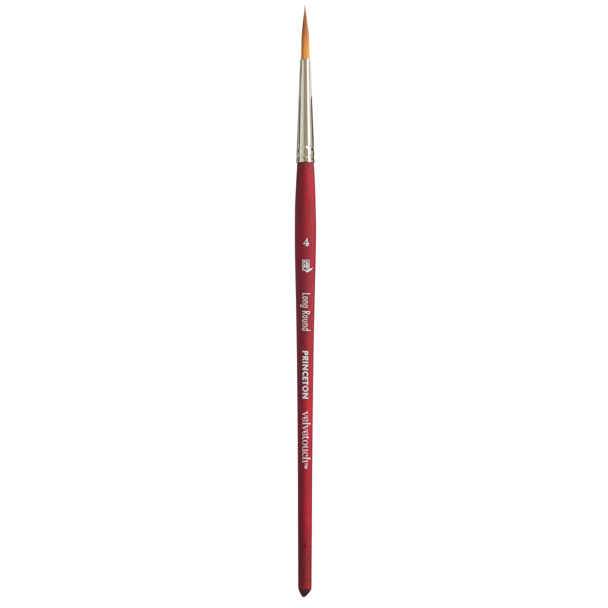 Pensulă universală rotundă PRINCETON Velvetouch Long Round cu mâner scurt – 4