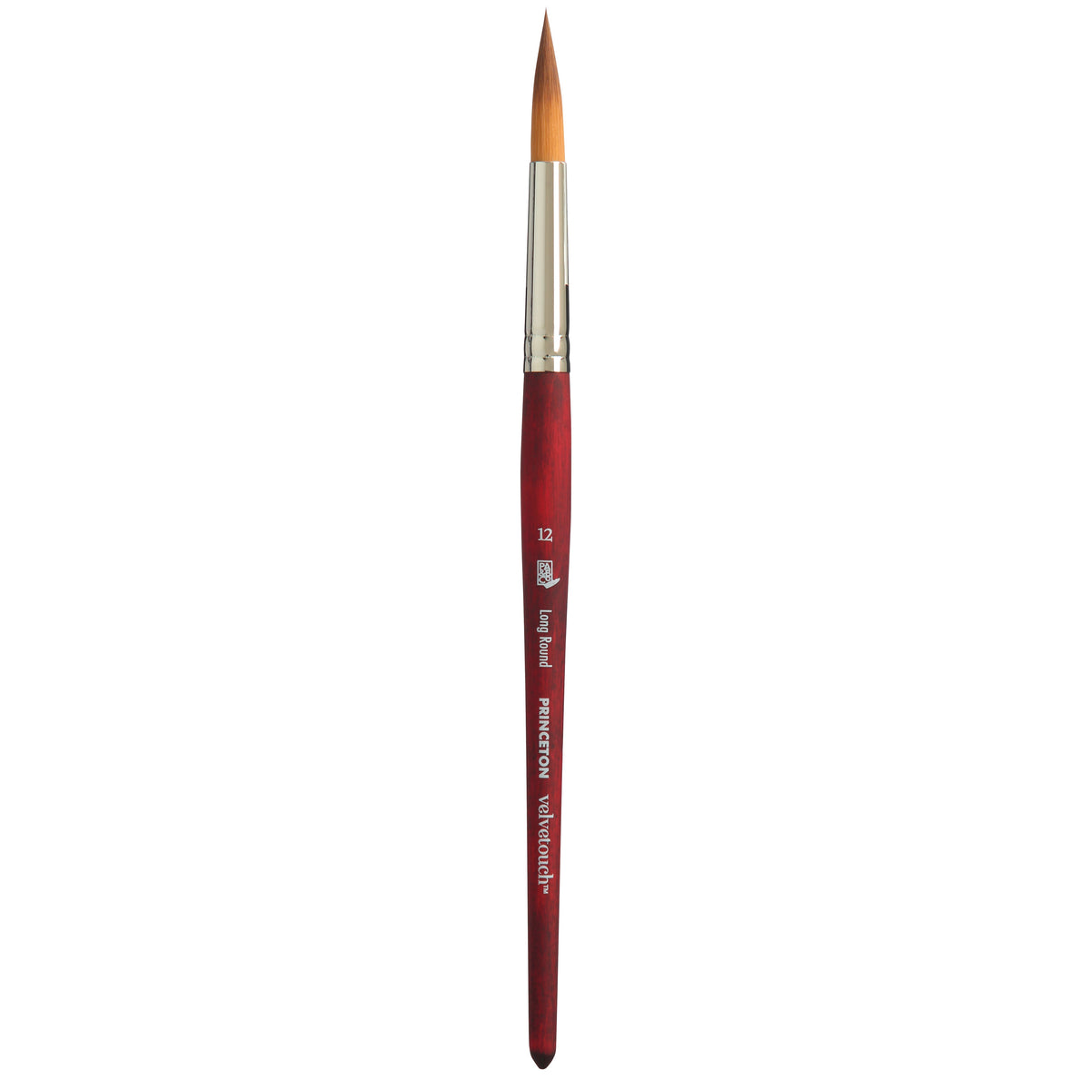 Pensulă universală rotundă PRINCETON Velvetouch Long Round cu mâner scurt – 12