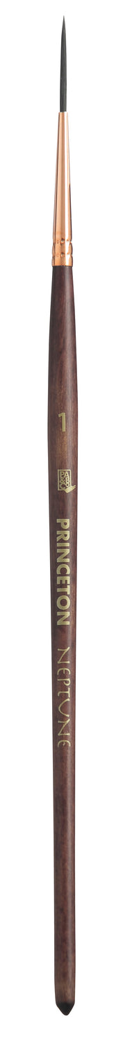 Pensulă pentru acuarelă PRINCETON Neptune Script Liner cu mâner scurt – 1