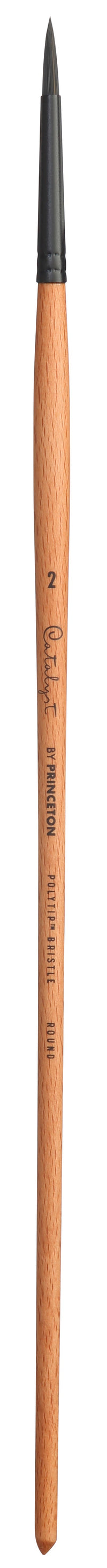 Pensulă rotundă PRINCETON Catalyst Polytip cu mâner lung – 2