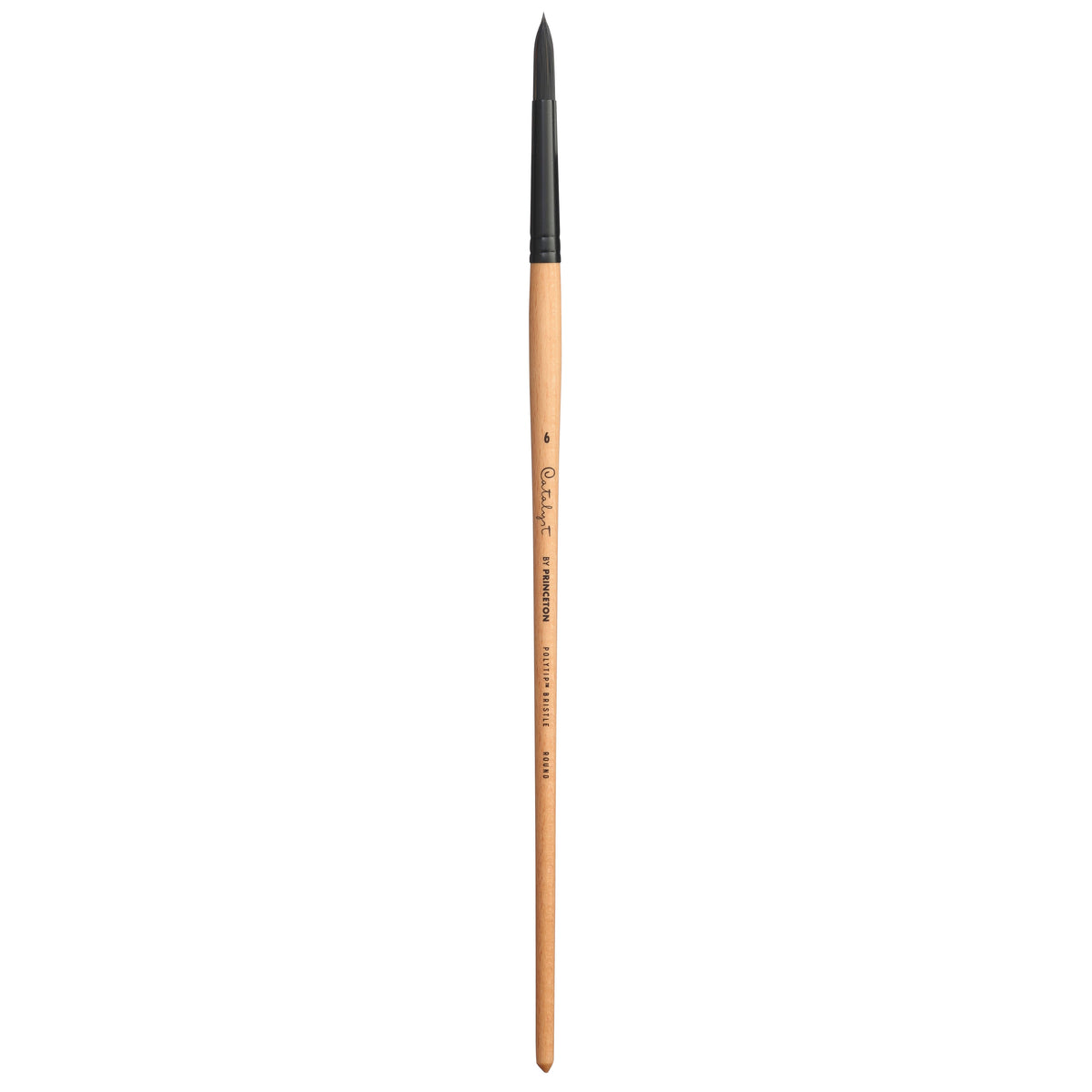 Pensulă rotundă PRINCETON Catalyst Polytip cu mâner lung – 6