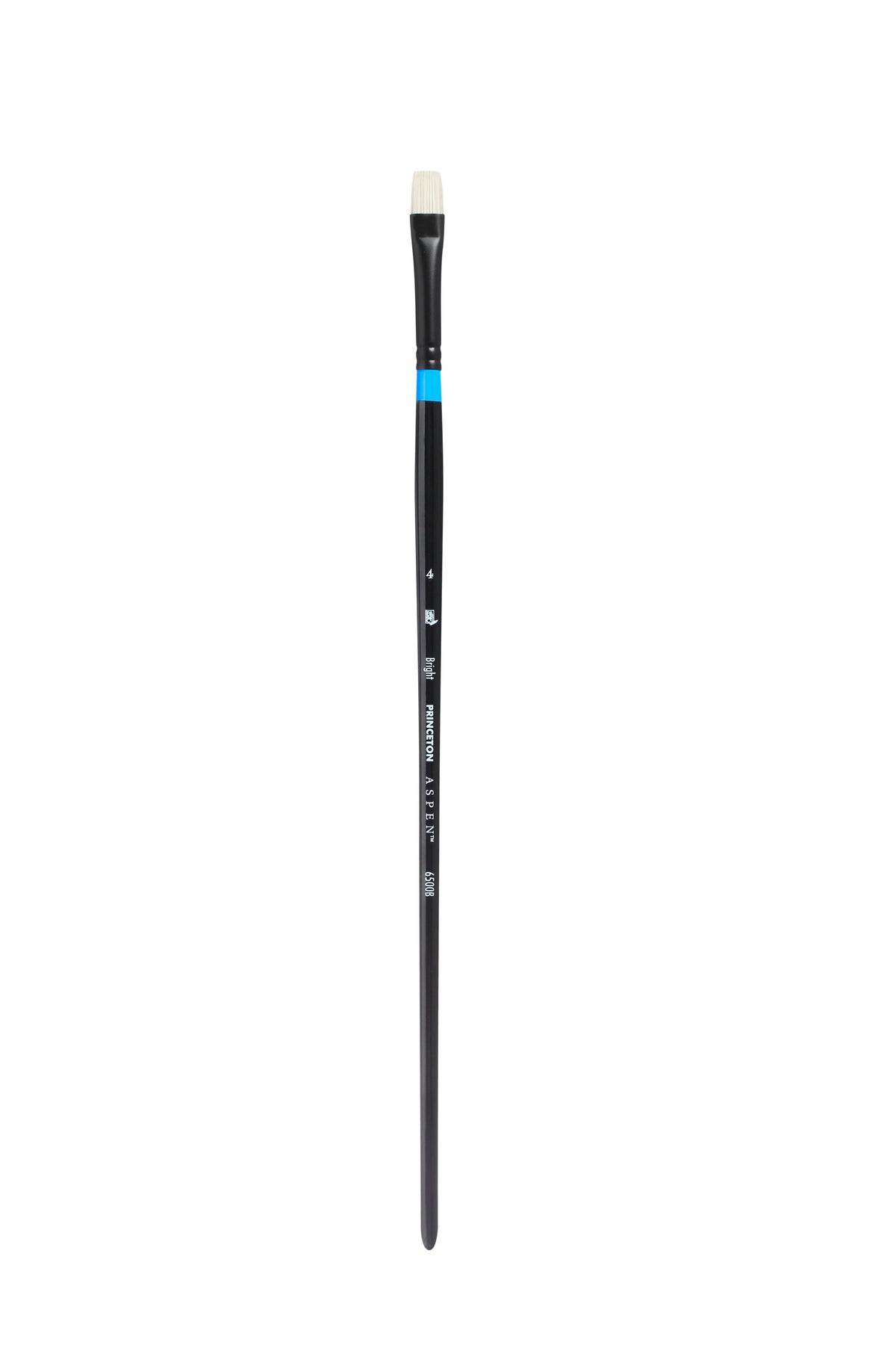 Pensulă PRINCETON Aspen Bright cu peri sintetici și mâner lung – 4