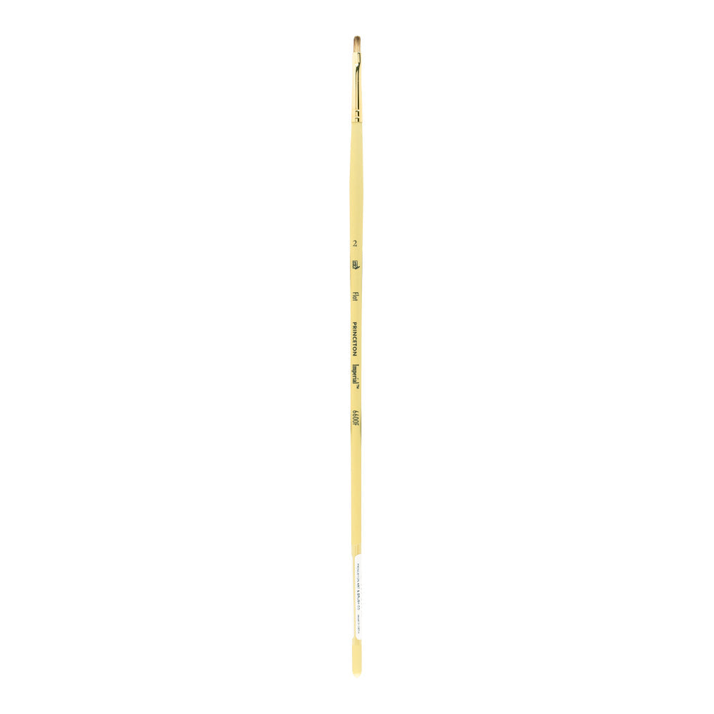Pensulă plată pentru ulei PRINCETON Imperial Synthetic Mongoose cu mâner lung – 2