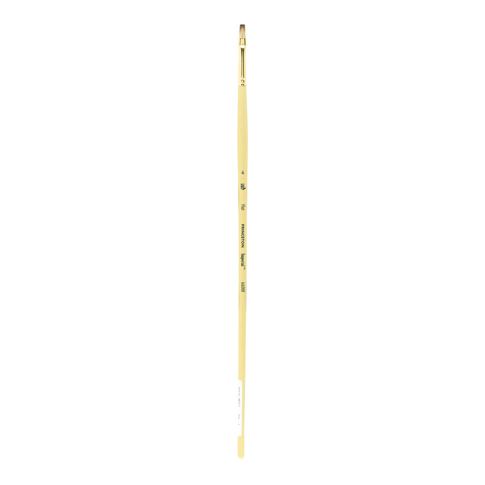Pensulă plată pentru ulei PRINCETON Imperial Synthetic Mongoose cu mâner lung – 4