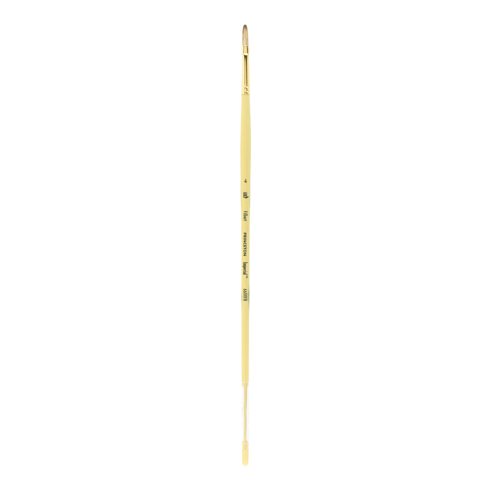 Pensulă pentru ulei PRINCETON Imperial sintetic Mongoose filbert cu mâner lung – 4