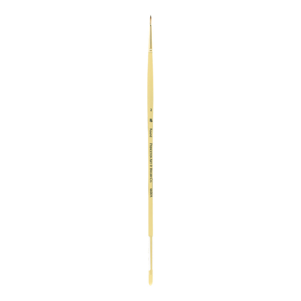Pensulă rotundă pentru pictură în ulei PRINCETON Imperial sintetic mongoose cu mâner lung – 2