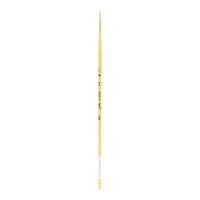 Pensulă pentru ulei PRINCETON Imperial Round sintetic mongoose cu mâner lung – 2/0