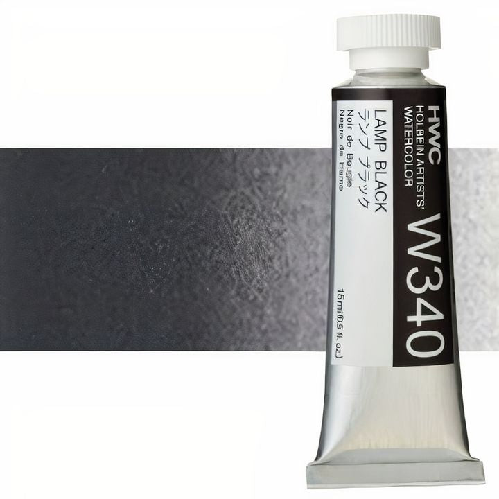 Culori acuarele profesionale Holbein Artists 15 ml | nuanțe de alb și negru