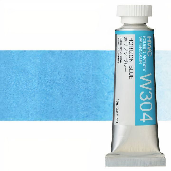 Culori acuarele profesionale Holbein Artists 15 ml | nuanțe de albastru