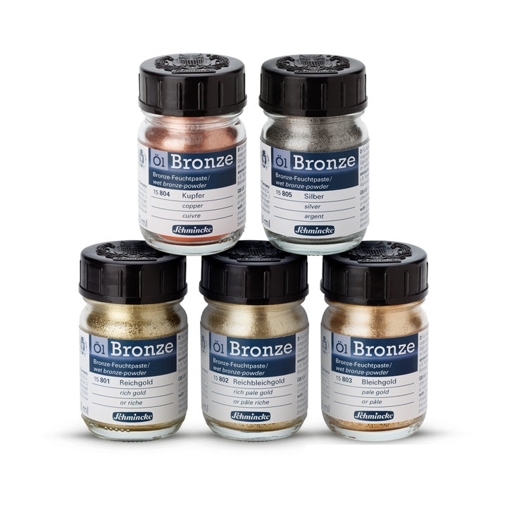 pudra metalica oil bronze schmincke 50 ml diverse culori