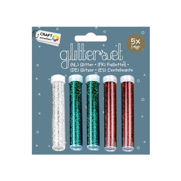 pulberi cu sclipici craft sensations 5 x 5 gr ro rmscr0926ge