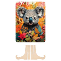 puzzle din lemn koala forme unice 130 piese moxy
