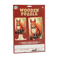 puzzle din lemn veverița 130 piese moxy
