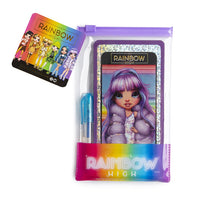 rainbow high caiet in forma de telefon cu pix ro gms90 0017