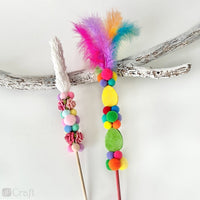 rainbow plush pom poms 60 buc ro dpcceoz 174