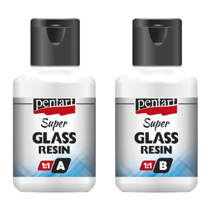 rasina pura super glass pentart 1 1 2 x 40 ml ro pnt40053