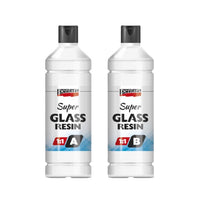 rasina pura super glass pentart 1 1 250 ml ro pnt40055