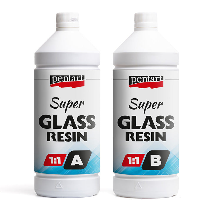 rasina transparenta super glass pentart 1 1 1000 ml ro pnt40471