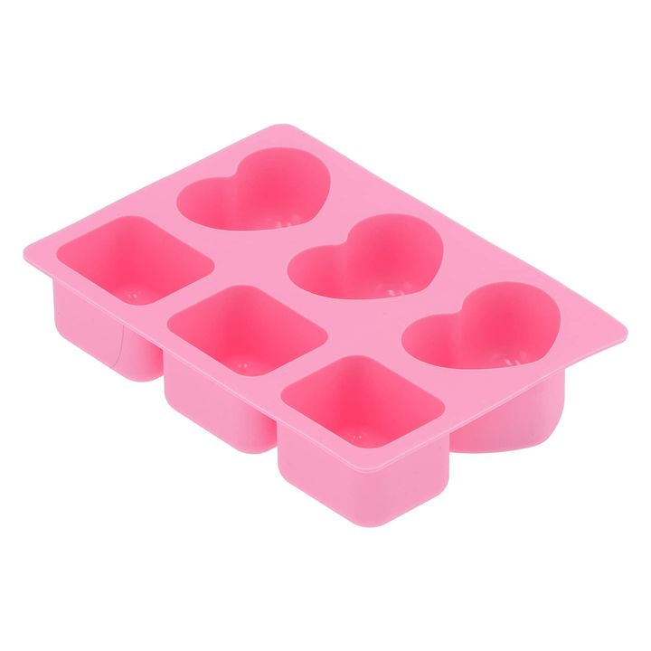 recipient pentru turnare silicon patrate si inimi ro aatxc602