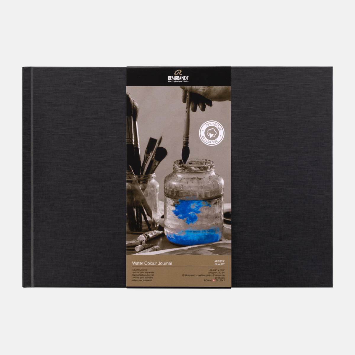Bloc acuarelă ROYAL TALENS Rembrandt CP 200 g/m² A4 lipit - 30 file