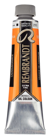 Culoare uleioasă Rembrandt 40 ml – Cadmium Orange
