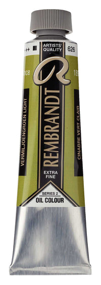 Culoare uleioasă Rembrandt 40 ml – Cinnabar Green Light