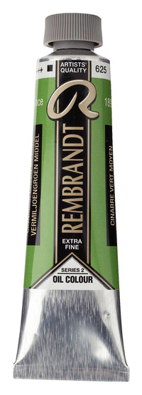 Culoare uleioasă Rembrandt 40 ml – Cinnabar Green Medium