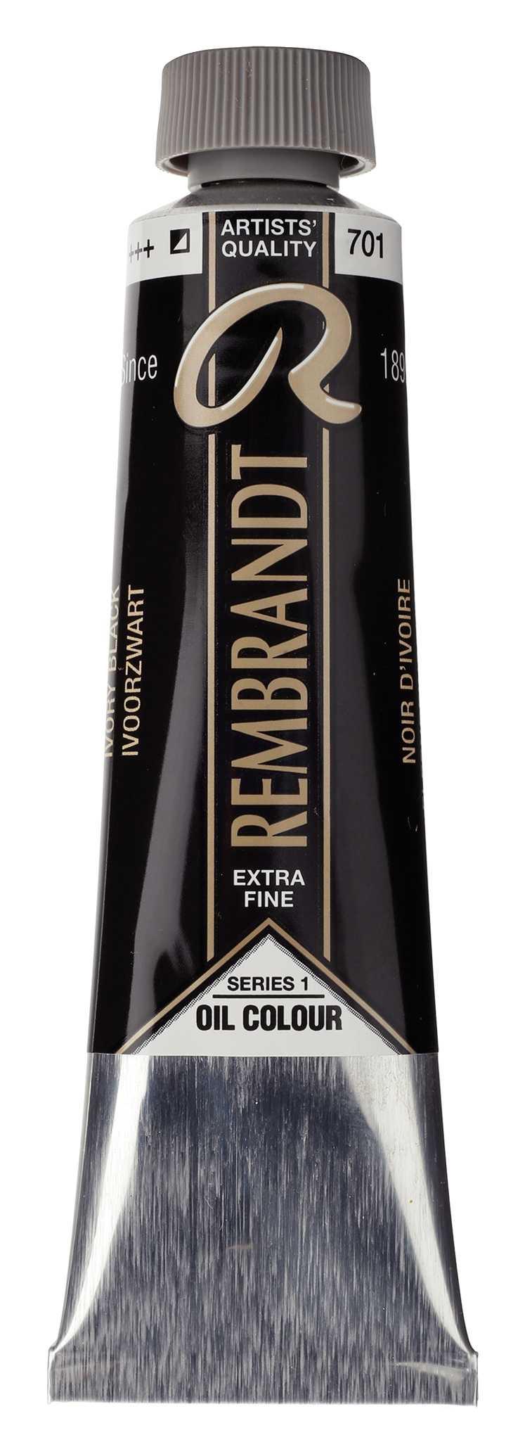 Culoare uleioasă Rembrandt 40 ml – Ivory Black