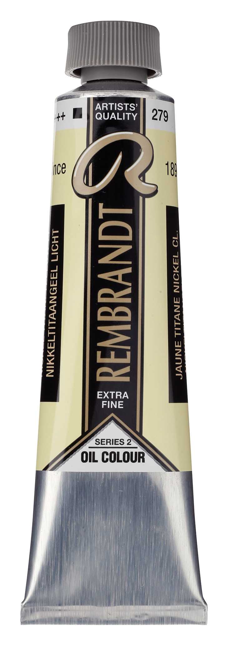 Culoare uleioasă Rembrandt 40 ml – Nickel Titanium Yellow Light