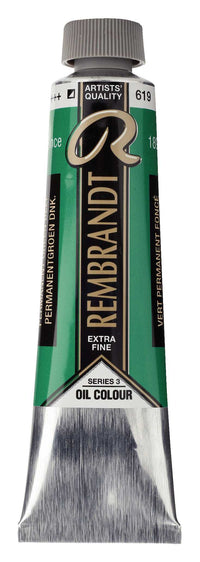 Culoare uleioasă Rembrandt 40 ml – Permanent Green Deep