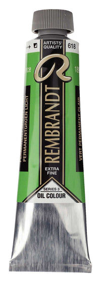 Culoare uleioasă Rembrandt 40 ml – Permanent Green Light