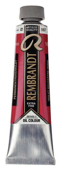 Culoare uleioasă Rembrandt 40 ml – Permanent Red Violet