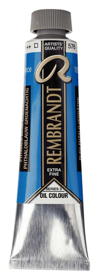 Culoare uleioasă Rembrandt 40 ml – Phthalo Blue Greenish