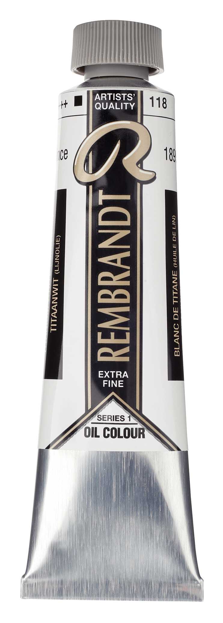 Culoare uleioasă Rembrandt 40 ml – Titanium White Linseed Oil