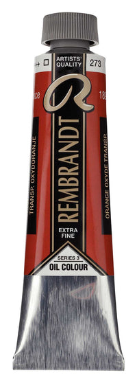 Culoare uleioasă Rembrandt 40 ml – Transparent Oxide Orange