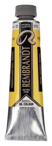 Culoare uleioasă Rembrandt 40 ml – Transparent Yellow Medium