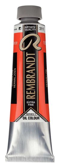 Culoare uleioasă Rembrandt 40 ml – Vermilion