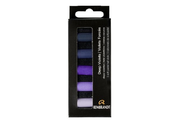 ROYAL TALENS Rembrandt set pasteluri uscate moi Deep Violets - 5 buc