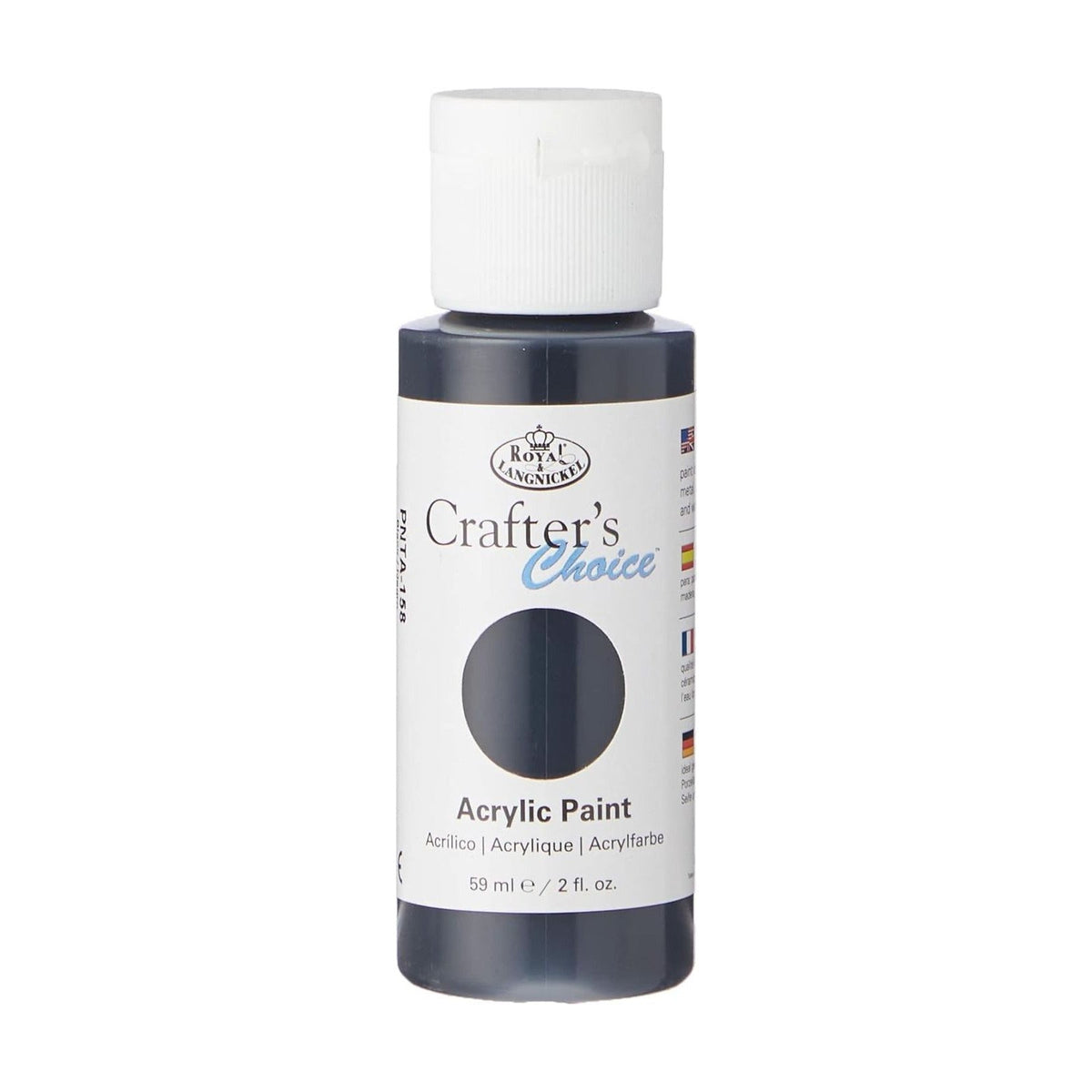 Culoare acrilica Crafter s Choice 59 ml – Black