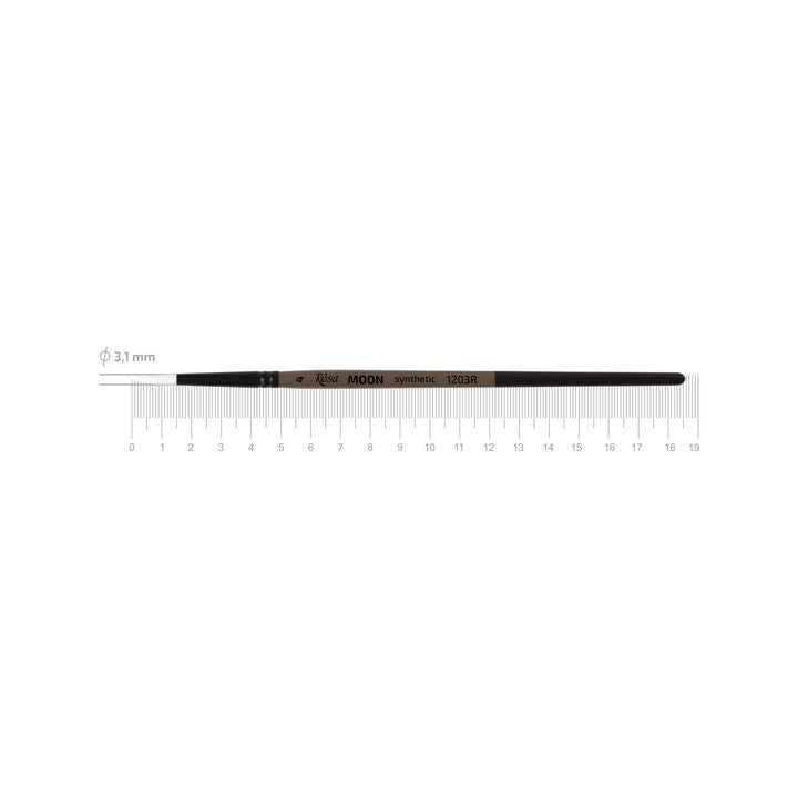 rosa moon 1203r perie rotunda sintetica ro rsk1203r