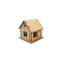 rosa talent 3d mdf casa decorativa de baza ro rsk4801438