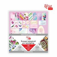 rosa talent floral poem scrapbooking paper ro rsk5312009